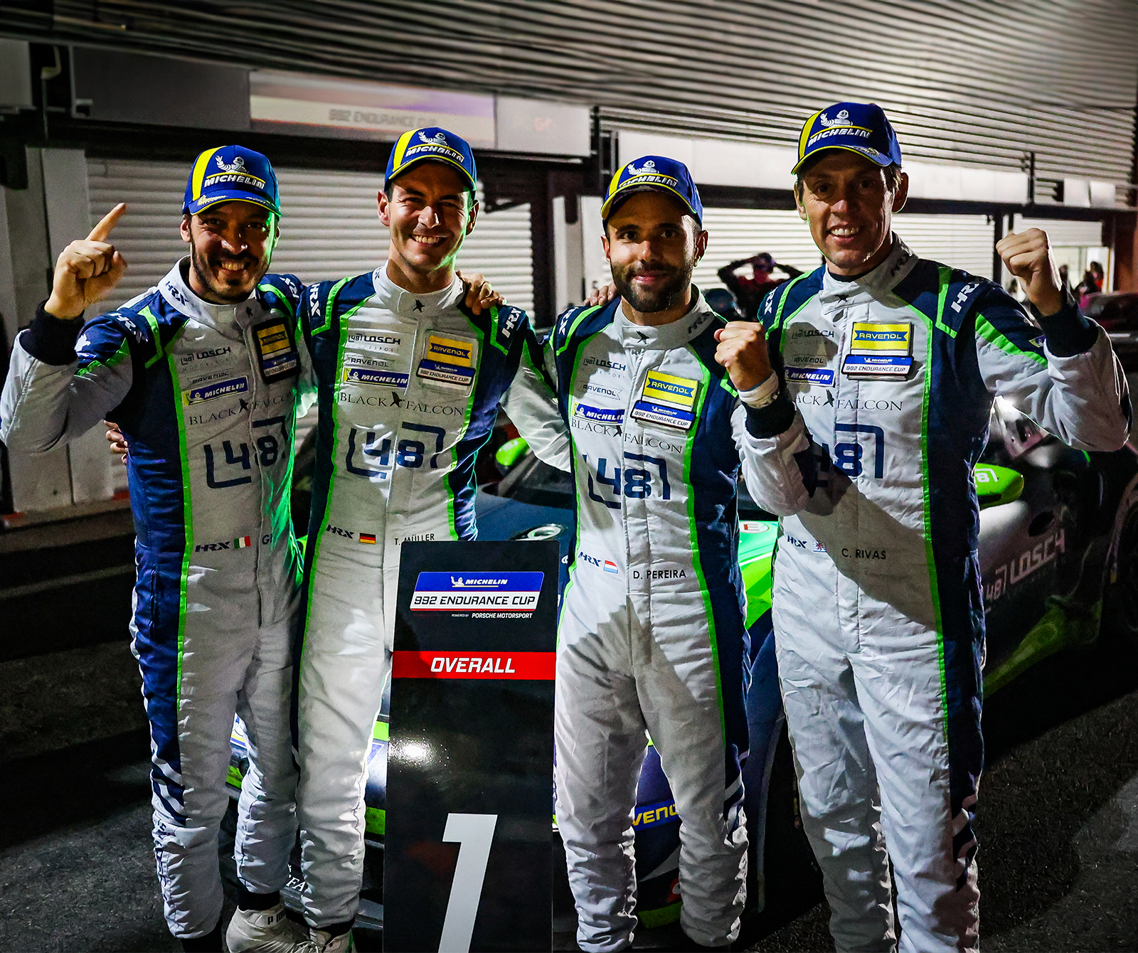 Second Consecutive Victory: 48 Losch Motorsport by BLACK FALCON Triumphs Again at the Michelin 992 Endurance Cup in Spa